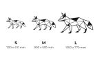 "Sly Geometry" fém fali dekoráció