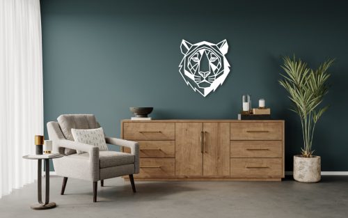 "Jungle King" fém fali dekoráció