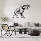 "Roar of the Wild" fém fali dekoráció