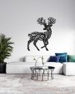 "Tree of Life Deer" fém fali dekoráció