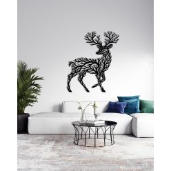 "Tree of Life Deer" fém fali dekoráció