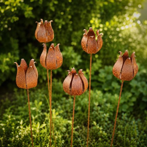 Tulipán mécsestartó