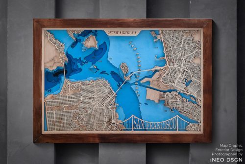 SAN FRANCISCO 3D térképe