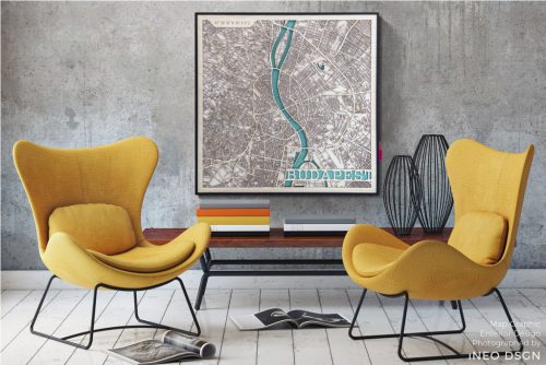 BUDAPEST várostérkép